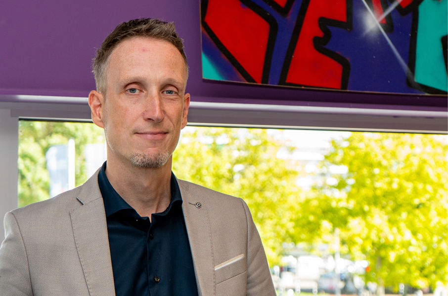 Portretfoto Sander Luttje, directeur Leerpark Arnhem